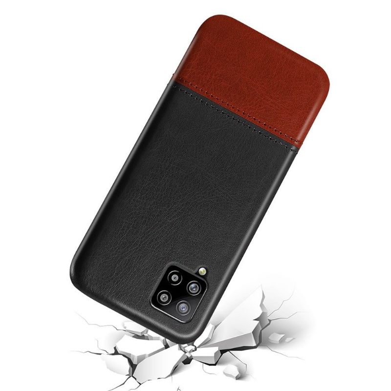 Θήκη Samsung Galaxy A42 5G Δίχρωμο Δερμάτινο Εφέ