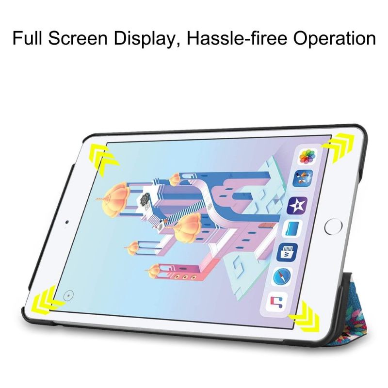 iPad Mini 2019 - Έξυπνη Θήκη Πεταλούδων Και Λουλουδιών