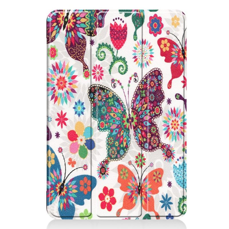 iPad Mini 2019 - Έξυπνη Θήκη Πεταλούδων Και Λουλουδιών