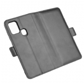 Κάλυμμα Samsung Galaxy A21s πορτοφολι Ματ Πορτοφόλι Faux Leather