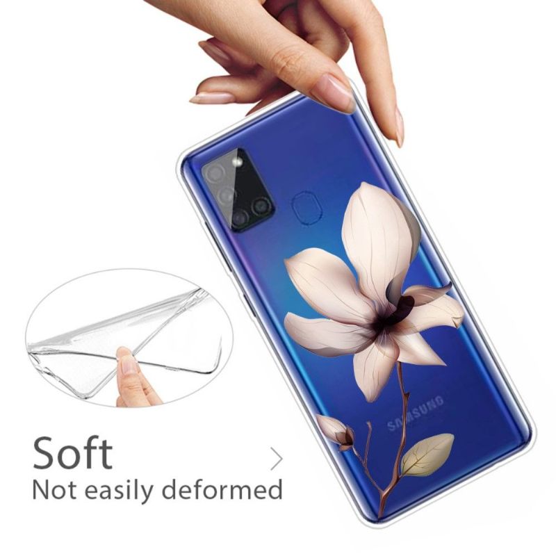 Θήκη Samsung Galaxy A21s Αγριολουλουδι