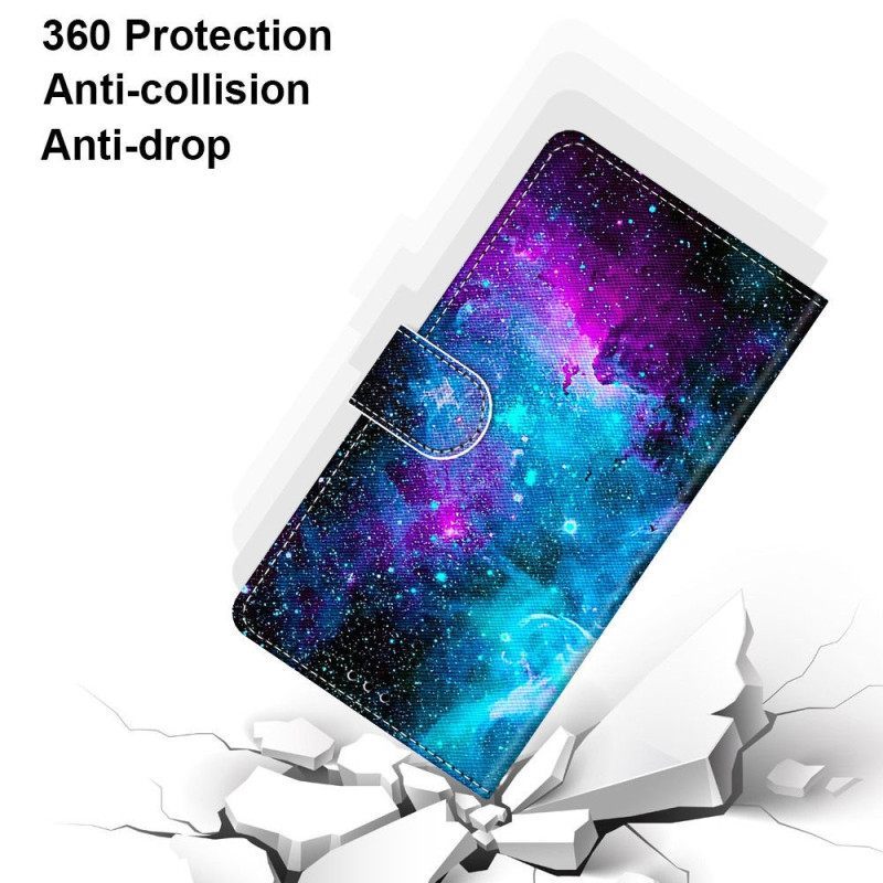 δερματινη θηκη Sony Xperia 5 IV Κοσμικός Ουρανός