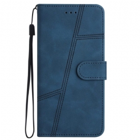 δερματινη θηκη iPhone 14 Pro με κορδονι Strappy Elegance Δερμάτινο Στυλ