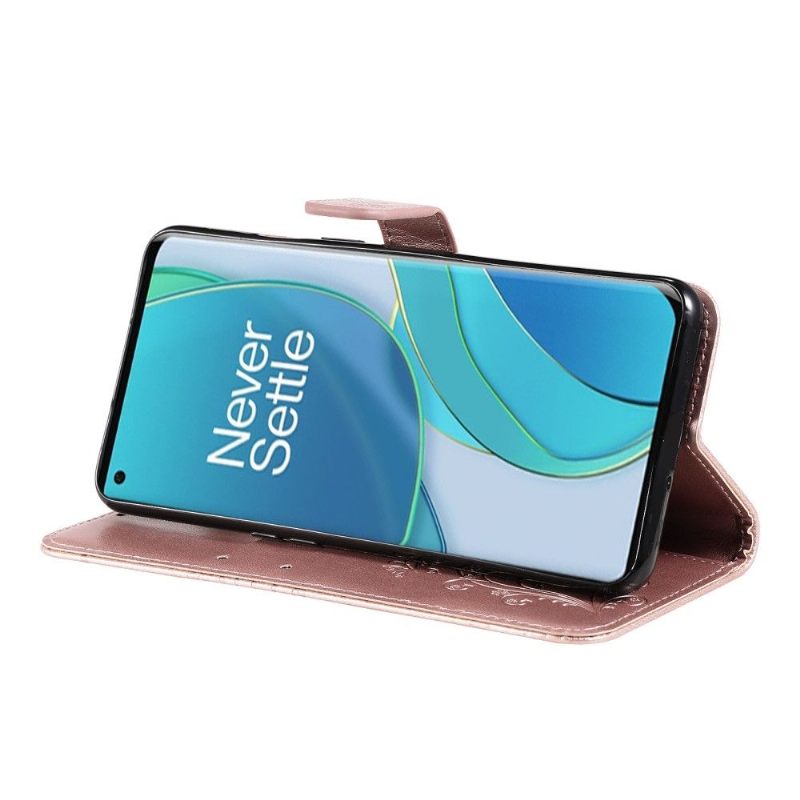 Κάλυμμα OnePlus 9 Υποστήριξη Λειτουργίας Butterflies