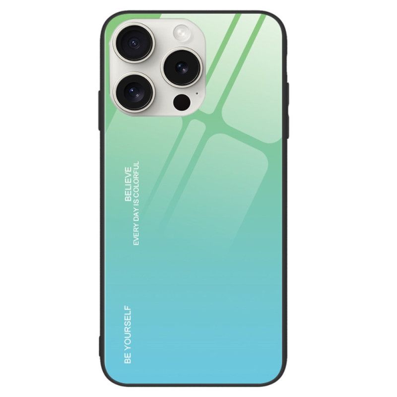 Κάλυμμα iPhone 16 Pro Θήκες Κινητών Be Yourself Tempered Glass