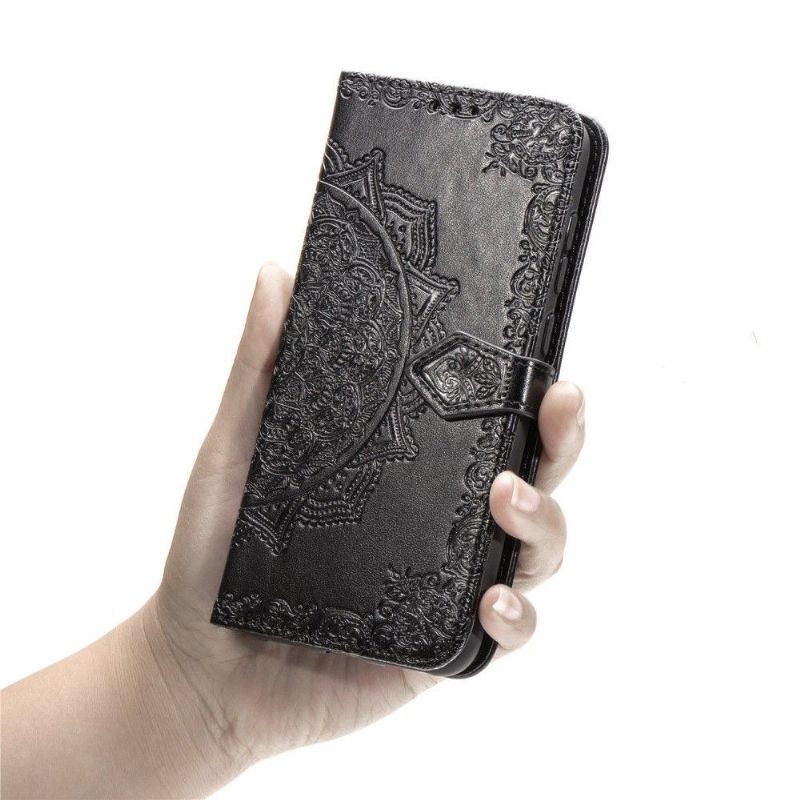 Κάλυμμα Huawei P40 Lite Κάτοχος Κάρτας Mandala Sun