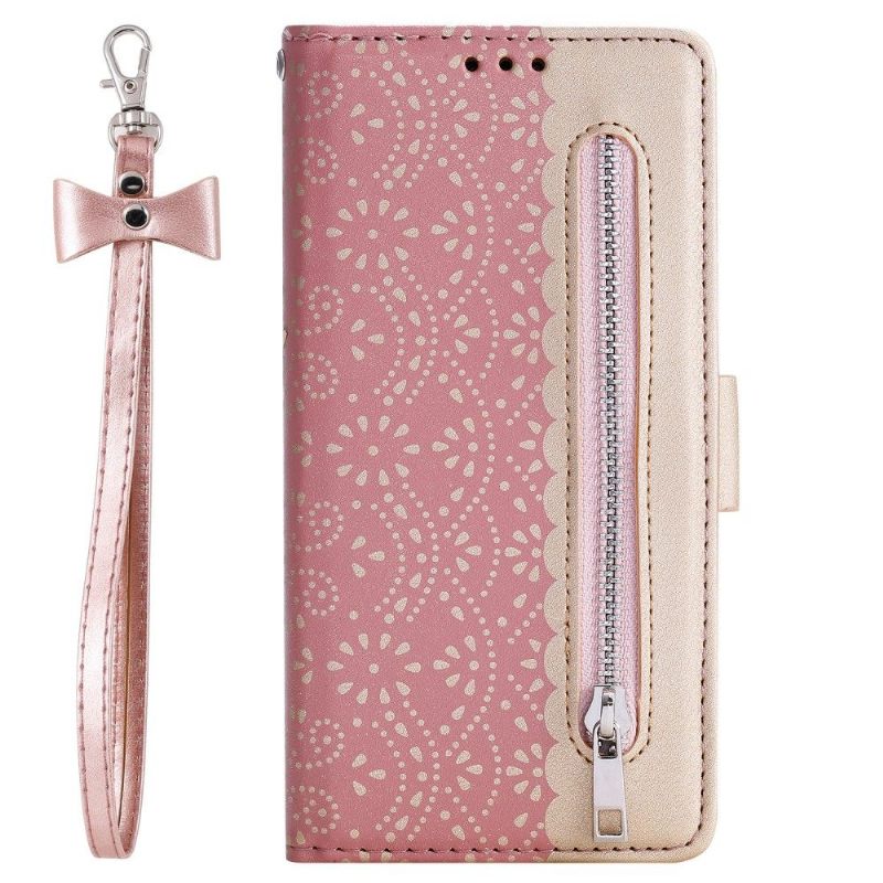 Θήκη Flip Huawei P40 Lite Lace Romance