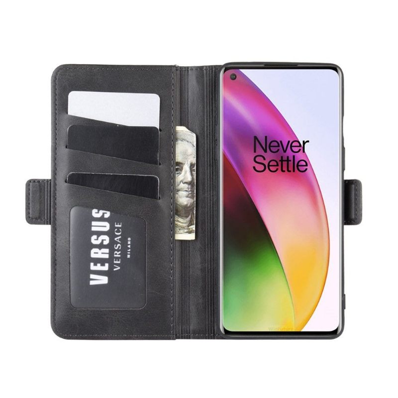 Κάλυμμα OnePlus 8 πορτοφολι Ματ Κάλυμμα Από Συνθετικό Δέρμα
