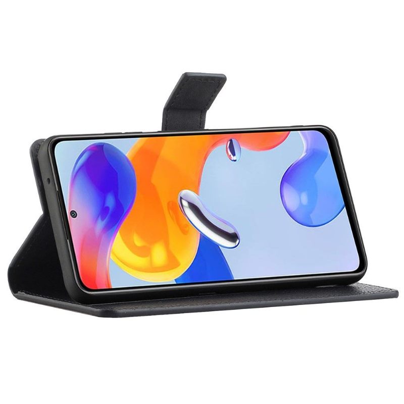 Κάλυμμα Xiaomi Redmi Note 11 Pro / 11 Pro 5G Grained Leather Effect
