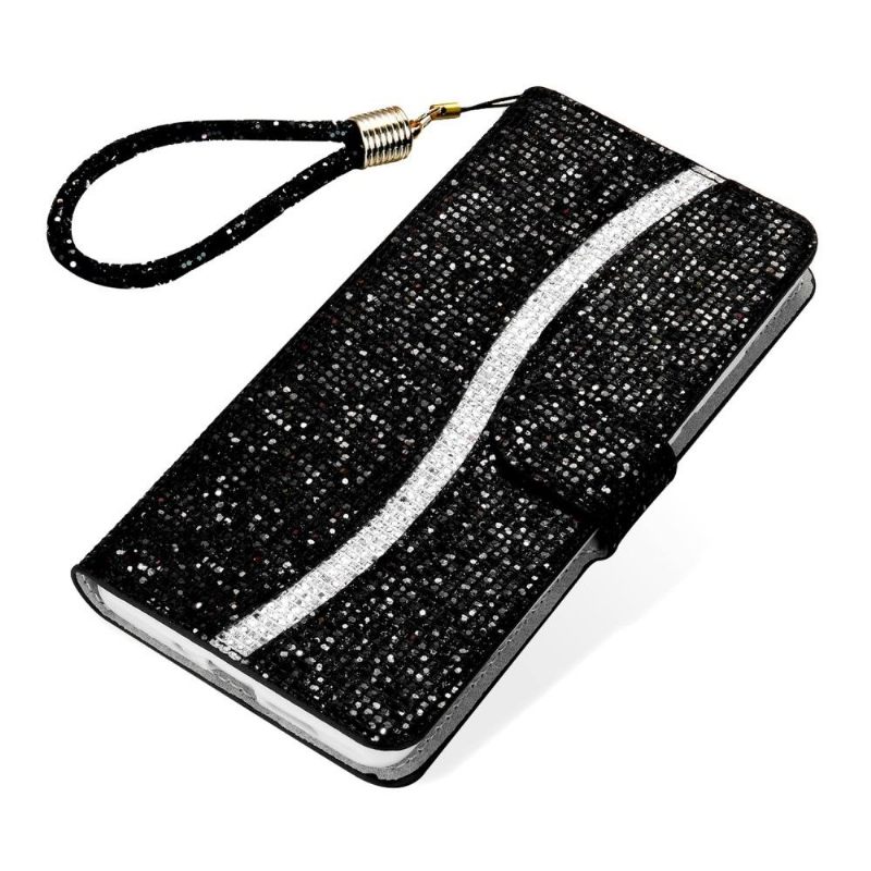 Κάλυμμα Samsung Galaxy S22 Ultra 5G Θήκη Κάρτας Glitter