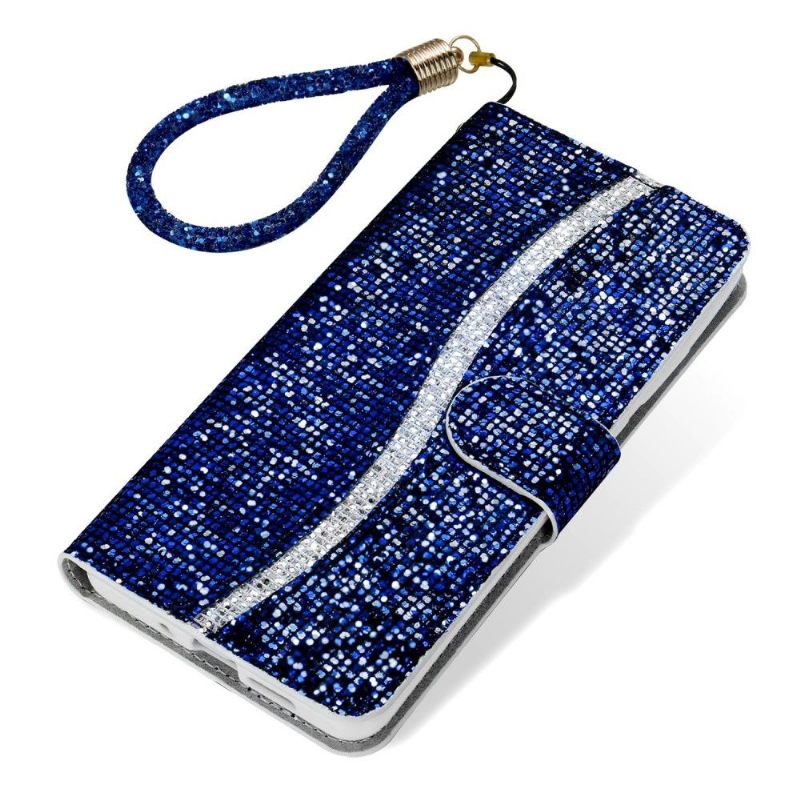 Κάλυμμα Samsung Galaxy S22 Ultra 5G Θήκη Κάρτας Glitter