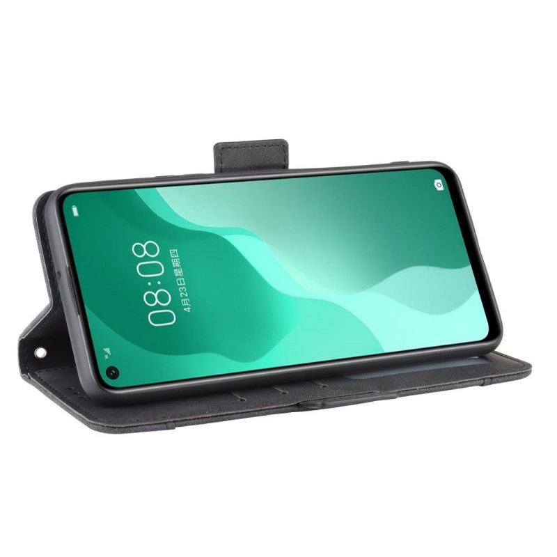 Κάλυμμα Huawei P40 Lite 5G Premium Με Θήκη Κάρτας