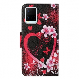 Κάλυμμα Vivo Y21 / Y21s / Y33s Floral Heart