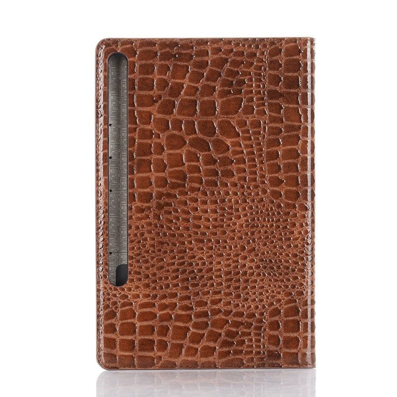 Κάλυμμα Samsung Galaxy Tab S6 Faux Leather Croc Effect
