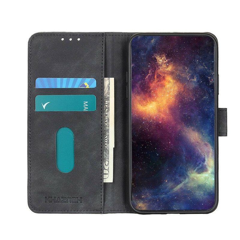 Κάλυμμα Realme C11 Khazneh Vintage Δερμάτινο Εφέ
