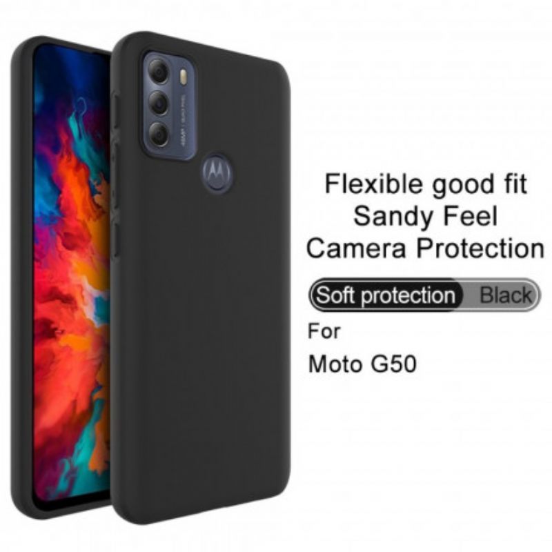 Θήκη Moto G50 Πατάκι Σιλικόνης Σειράς Uc-3 Imak
