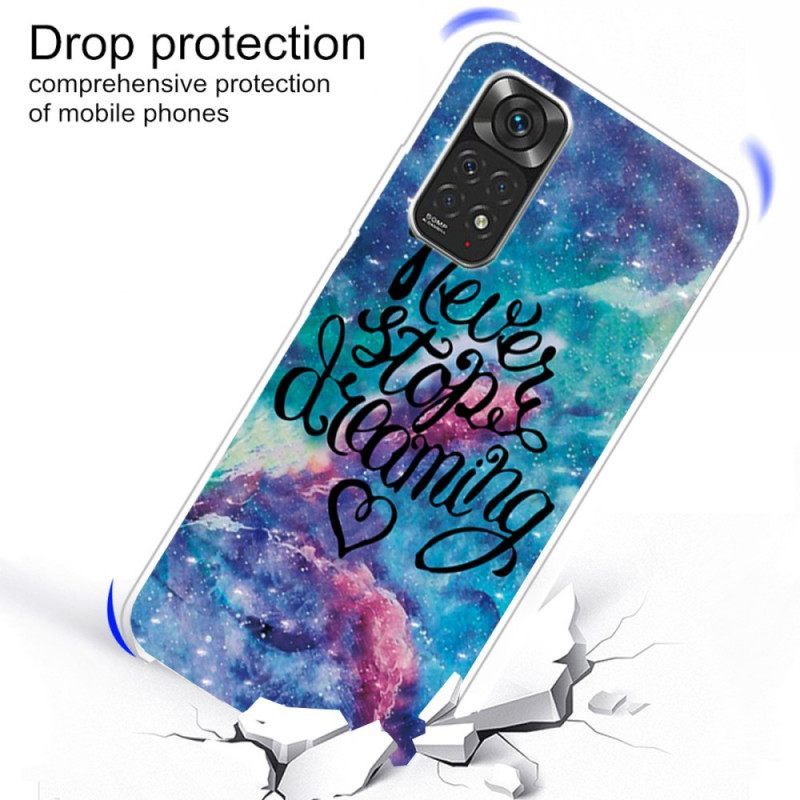 Θήκη Xiaomi Redmi Note 11 / 11S Ποτε Μην Σταματας Να Ονειρευεσαι